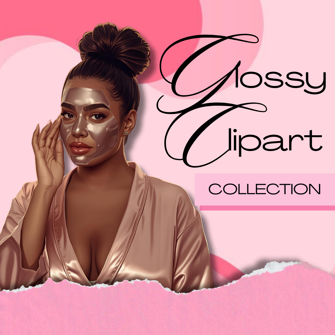Make your designs pop with this glossy clipart collection—featuring bold, shiny, and trendy illustrations in high-resolution PNG format