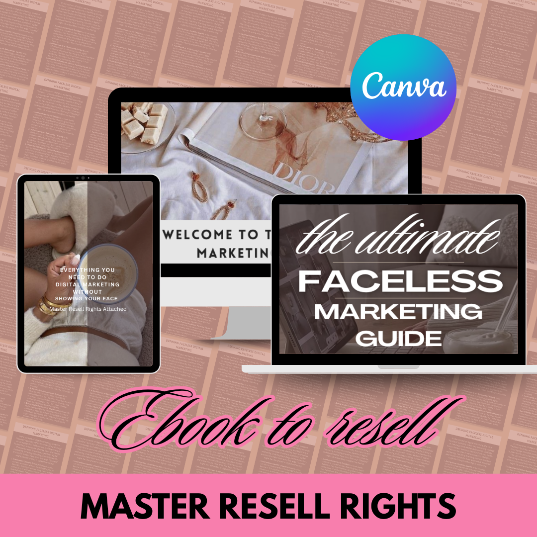 The ultimate faceless marketing guide