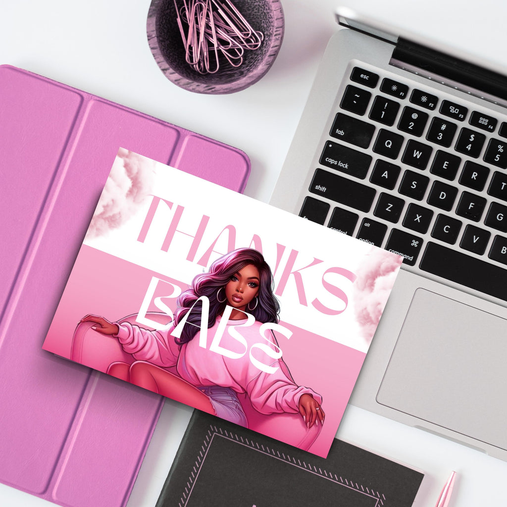 DIY Thank You Card Template: Editable Small Business Packaging (Canva)