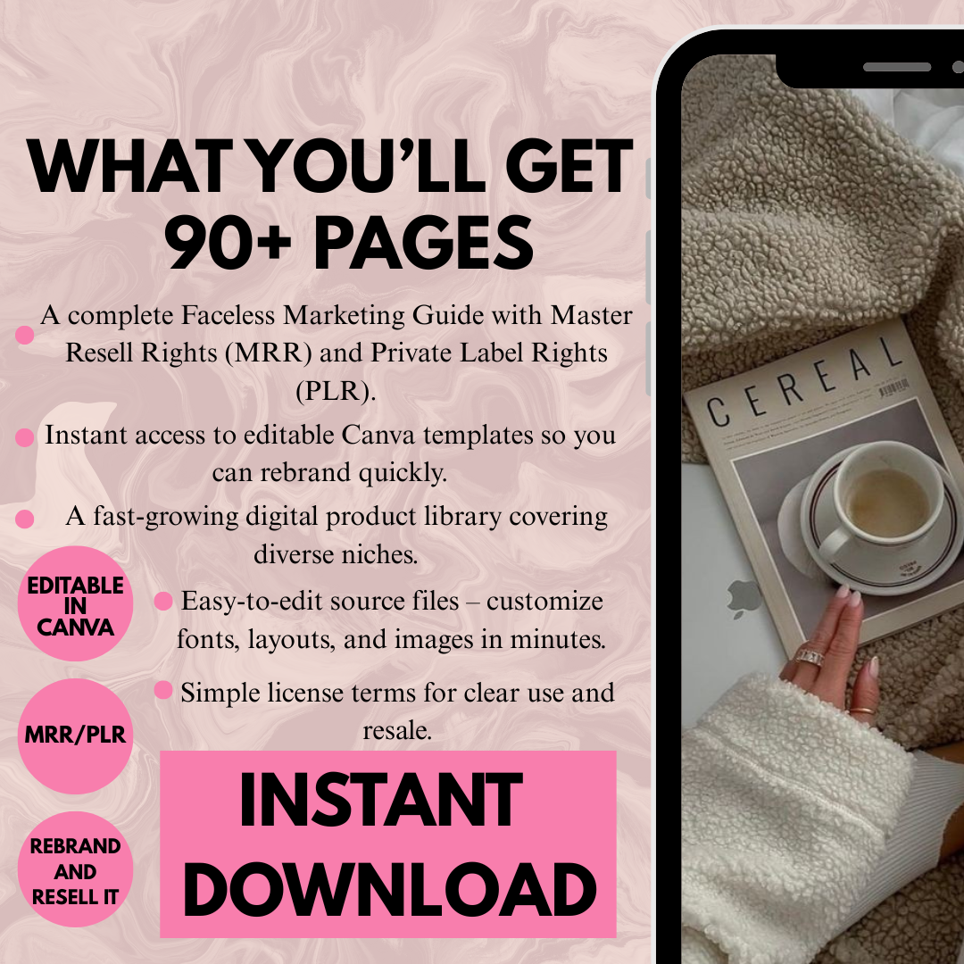 The ultimate faceless marketing guide
