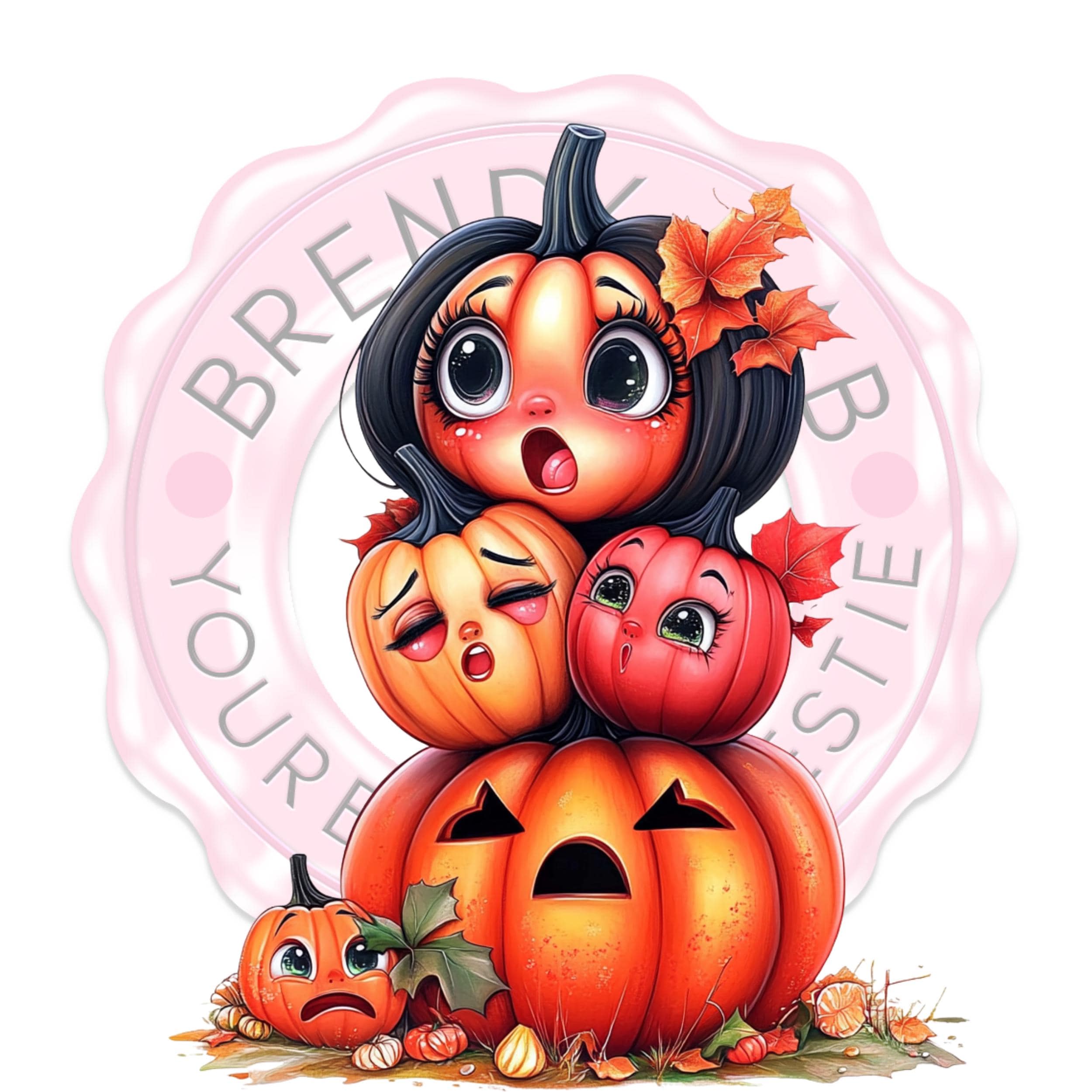 Halloween Clipart Bundle  for Crafters Transparent PNGs
