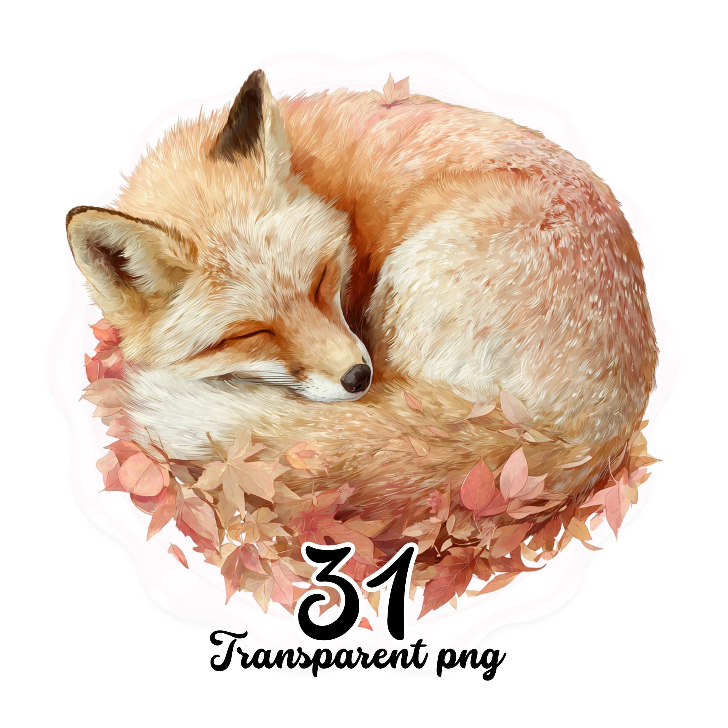 Watercolor Woodland & Sea Animal Clipart: 31 PNG Nursery Art Bundle