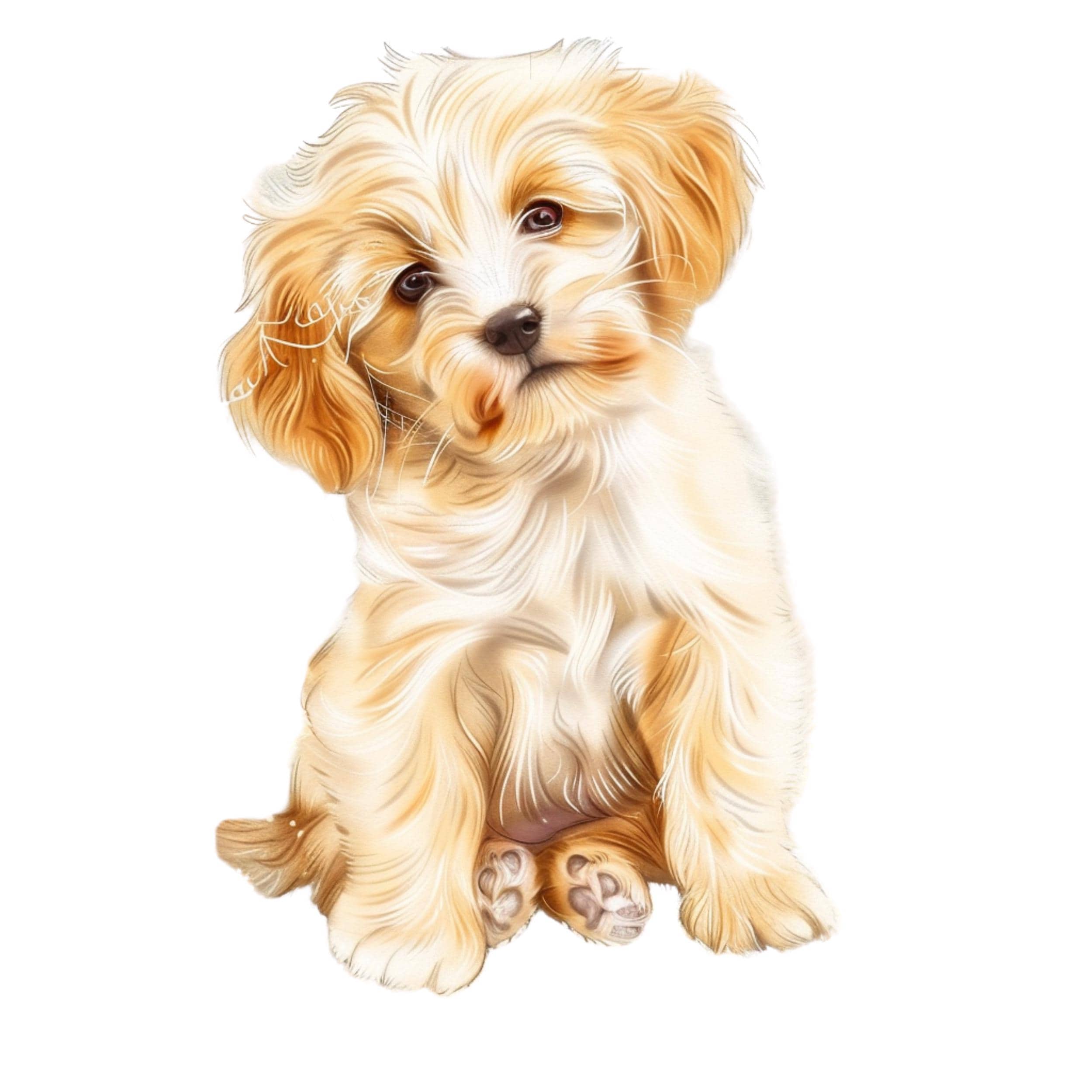 Watercolor Dog Clipart Bundle: 90+ Puppy PNGs, Pet Lover Design