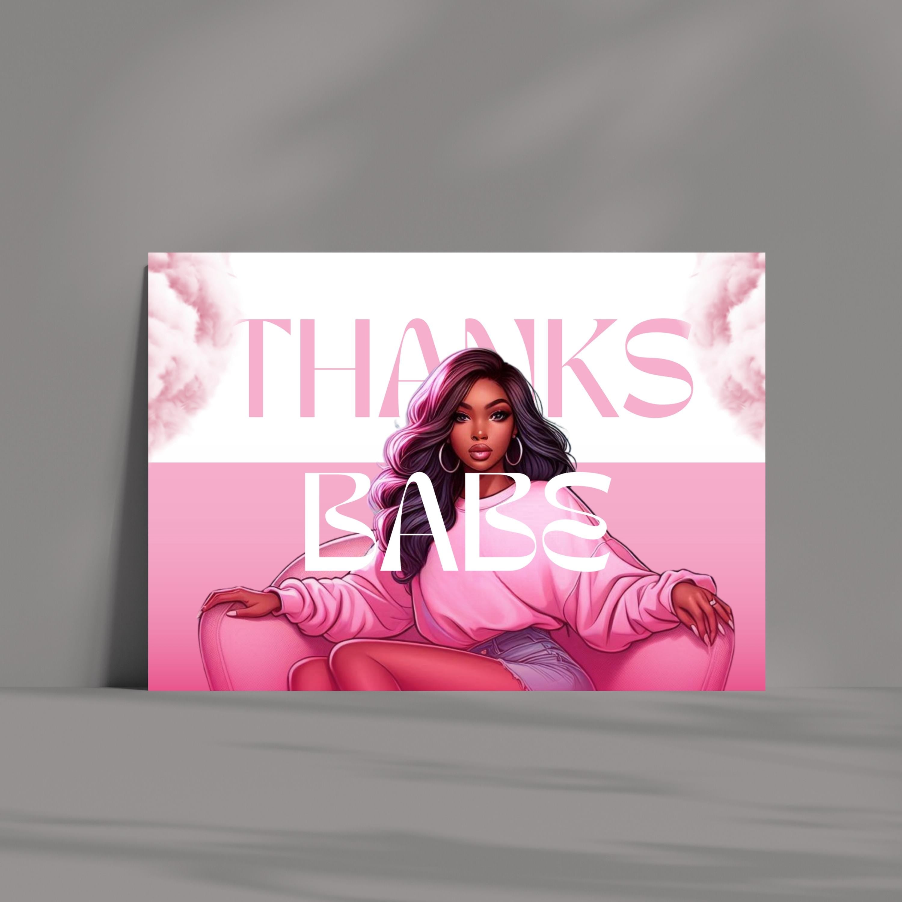 DIY Thank You Card Template: Editable Small Business Packaging (Canva)