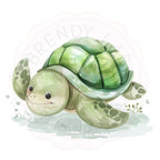 Watercolor Sea Animals Clipart Bundle , Cute Ocean Creatures PNG | Dolphin, Whale, Turtle, Shark, Jellyfish, Crab, Octopus